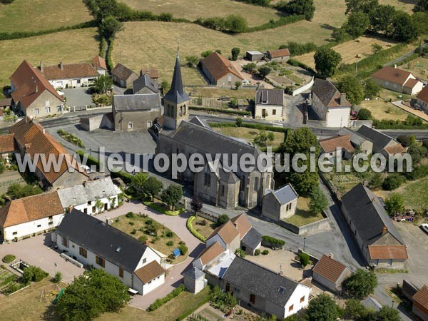 Photo aérienne de La Chapelle-au-Mans