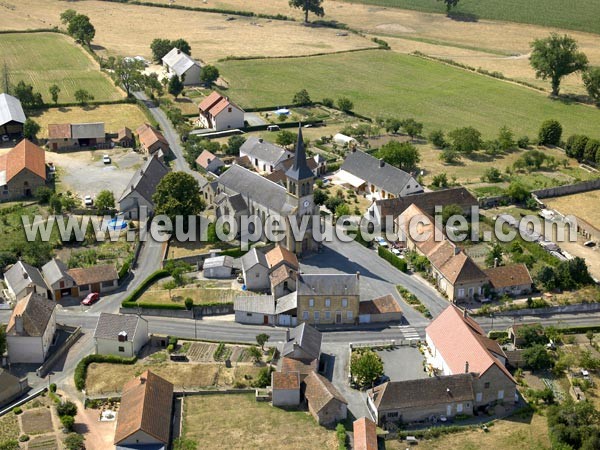 Photo aérienne de La Chapelle-au-Mans