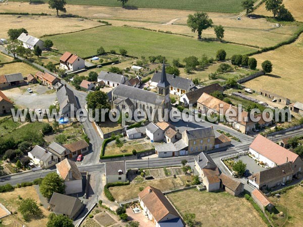 Photo aérienne de La Chapelle-au-Mans