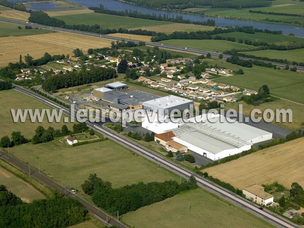 Photo aérienne de La Chapelle-de-Guinchay