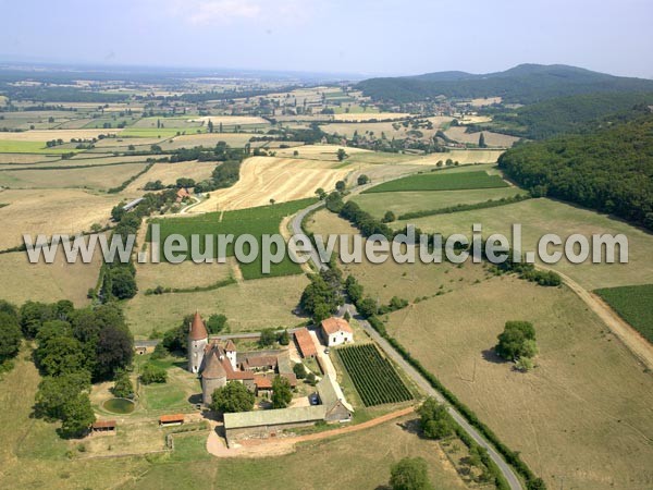 Photo aérienne de La Chapelle-sous-Brancion