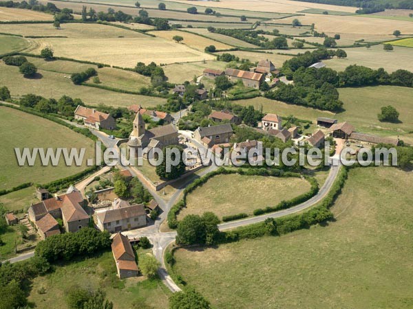 Photo aérienne de La Chapelle-sous-Brancion