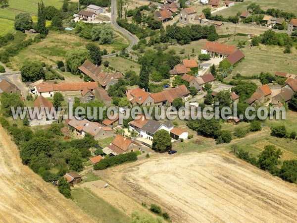 Photo aérienne de La Chapelle-sous-Brancion