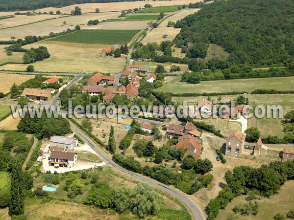 Photo aérienne de La Chapelle-sous-Brancion