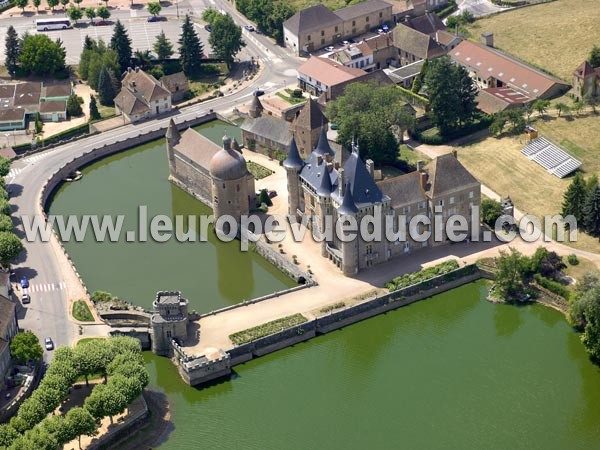 Photo aérienne de La Clayette