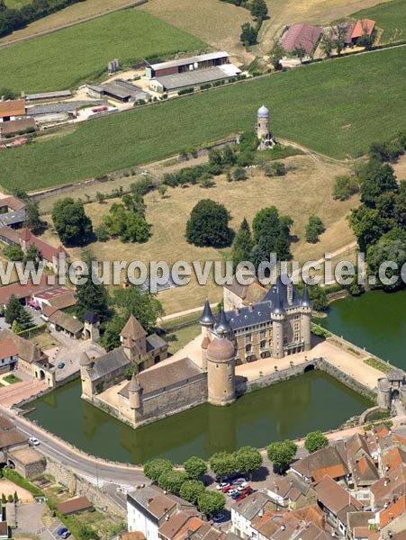 Photo aérienne de La Clayette