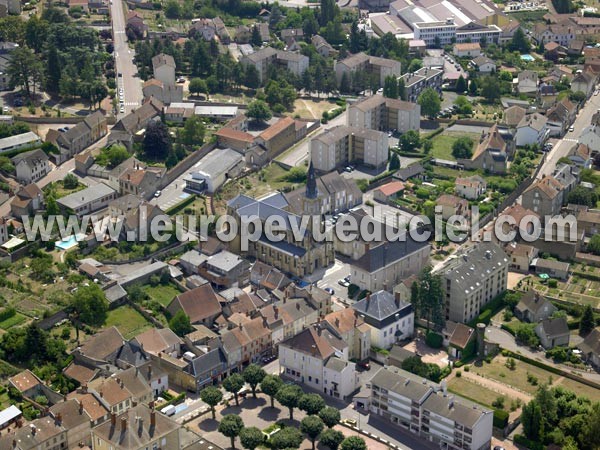 Photo aérienne de La Clayette