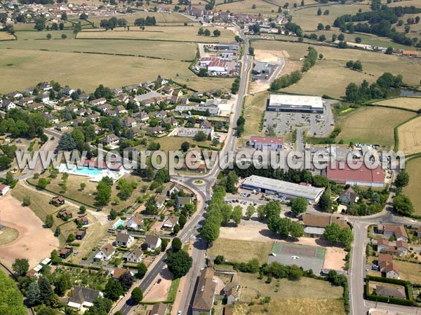 Photo aérienne de La Clayette