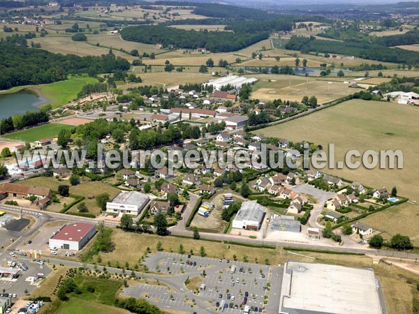 Photo aérienne de La Clayette