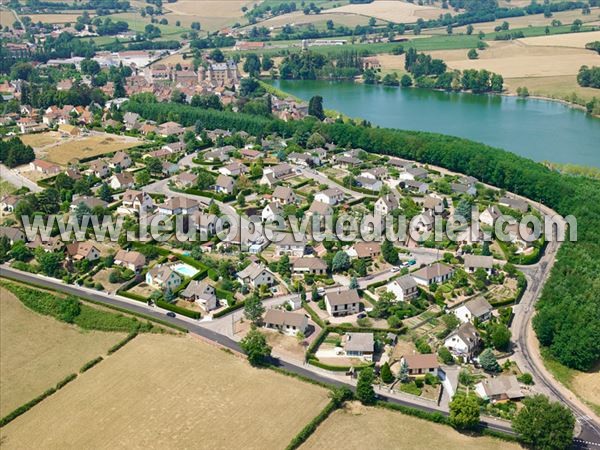 Photo aérienne de La Clayette