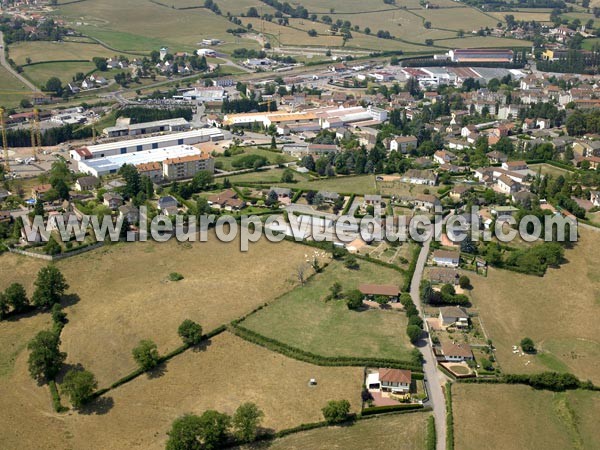 Photo aérienne de La Clayette