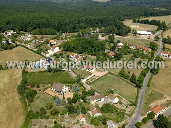 Photo aérienne de La Guiche