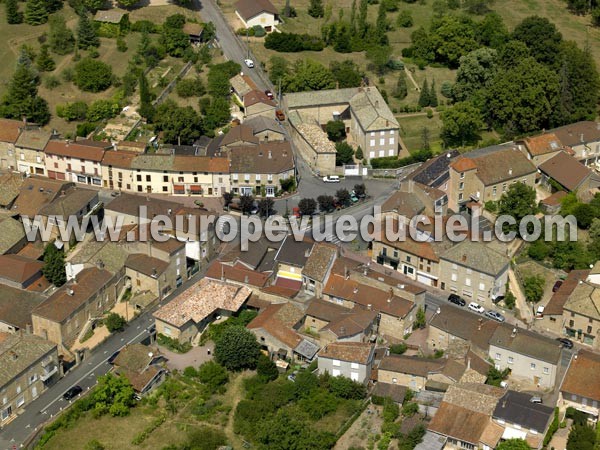 Photo aérienne de La Roche-Vineuse