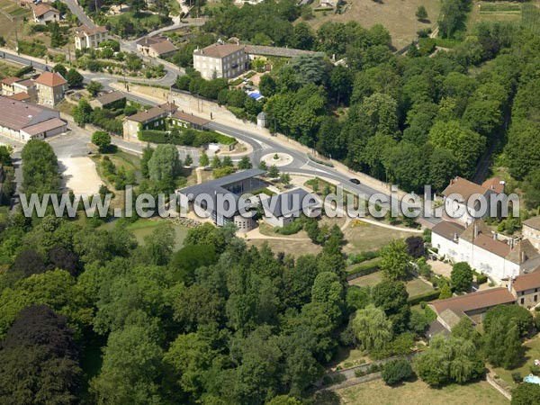 Photo aérienne de La Roche-Vineuse