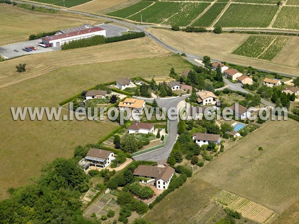 Photo aérienne de La Roche-Vineuse