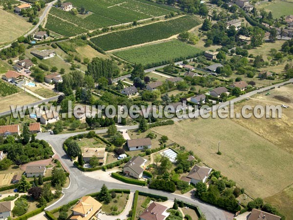 Photo aérienne de La Roche-Vineuse