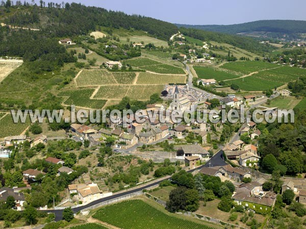 Photo aérienne de La Roche-Vineuse