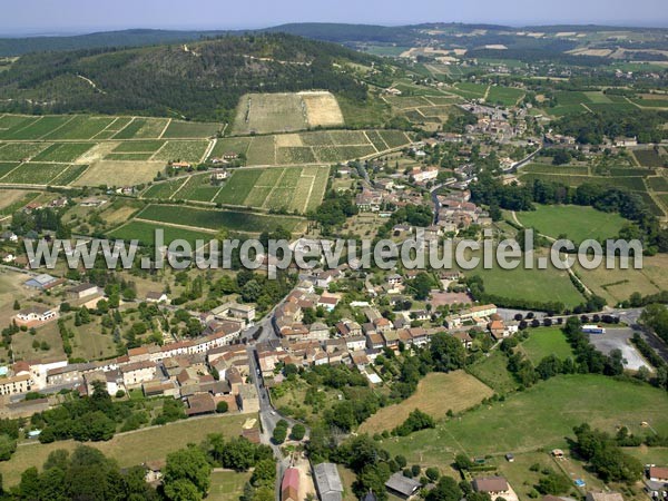 Photo aérienne de La Roche-Vineuse