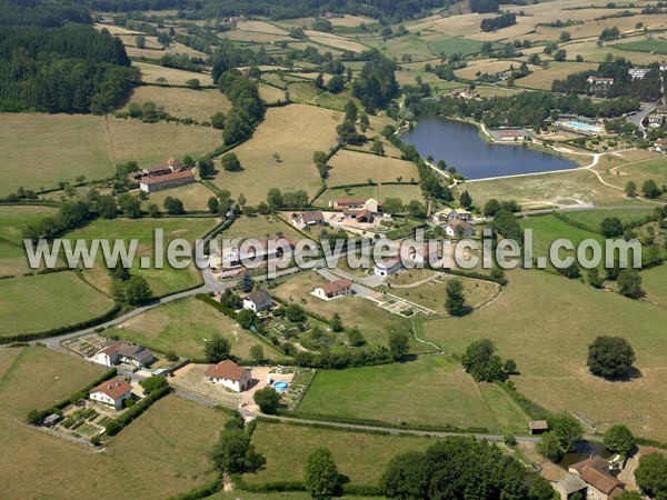 Photo aérienne de Matour