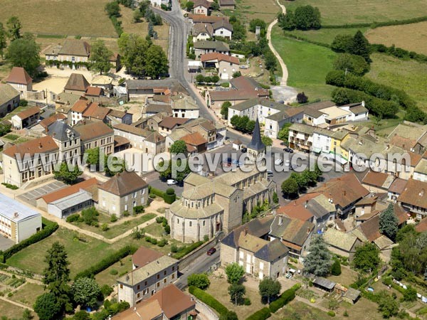 Photo aérienne de Matour