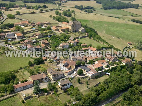 Photo aérienne de Mazille