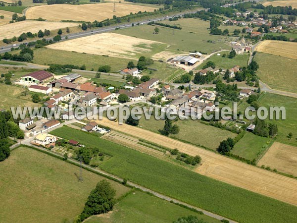 Photo aérienne de Montbellet