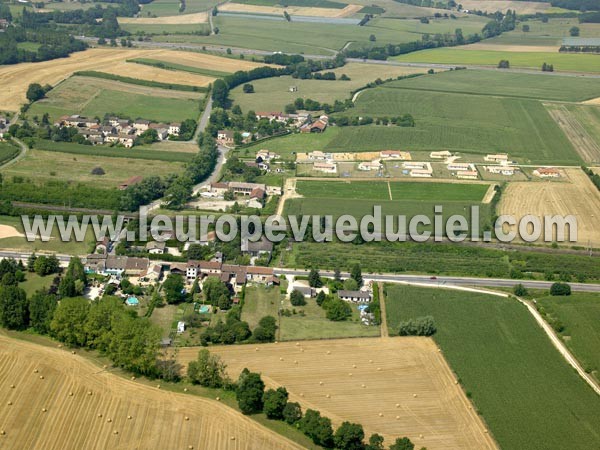 Photo aérienne de Montbellet