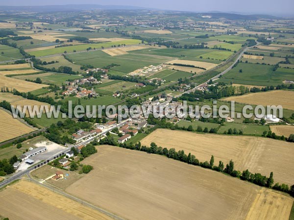 Photo aérienne de Montbellet