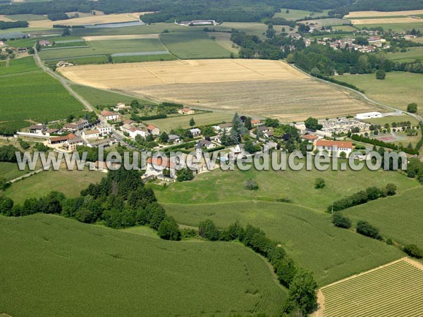 Photo aérienne de Montbellet