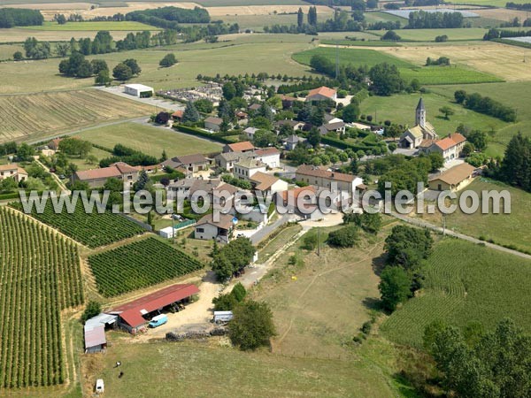 Photo aérienne de Montbellet