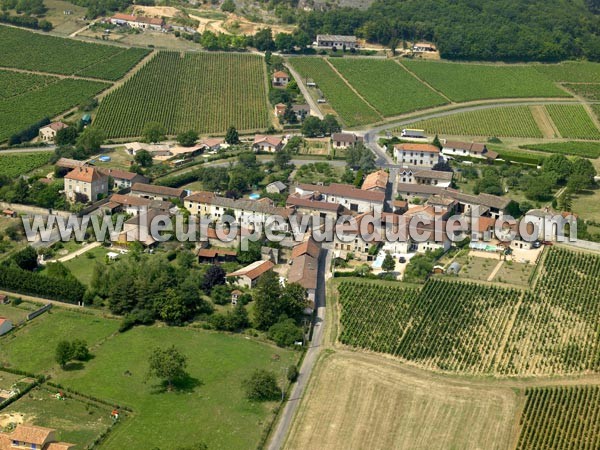 Photo aérienne de Montbellet