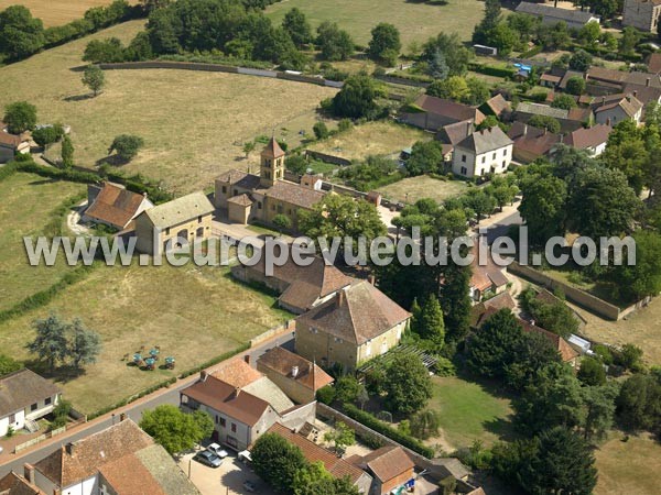 Photo aérienne de Montceaux-l'toile