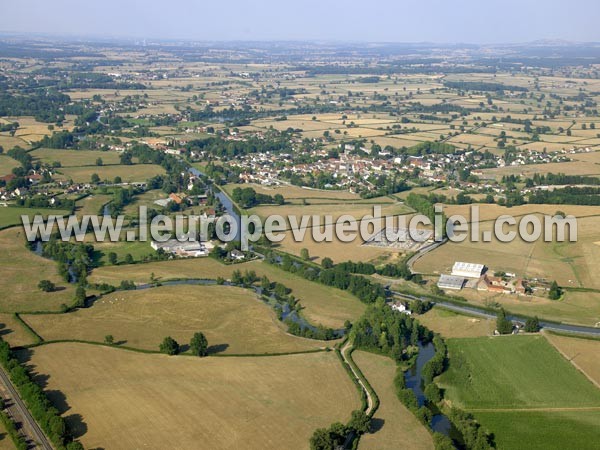 Photo aérienne de Palinges