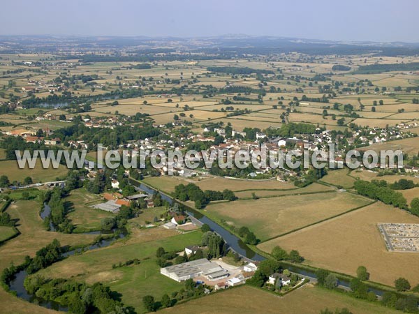 Photo aérienne de Palinges