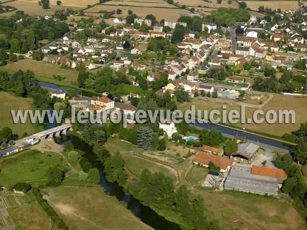 Photo aérienne de Palinges