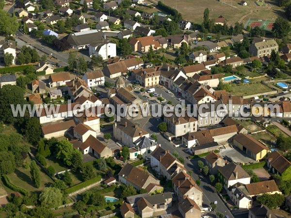 Photo aérienne de Palinges