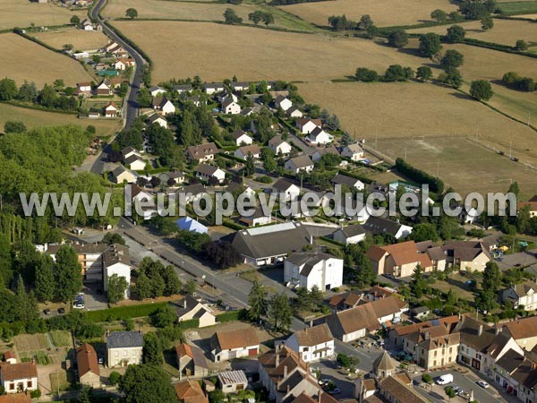 Photo aérienne de Palinges