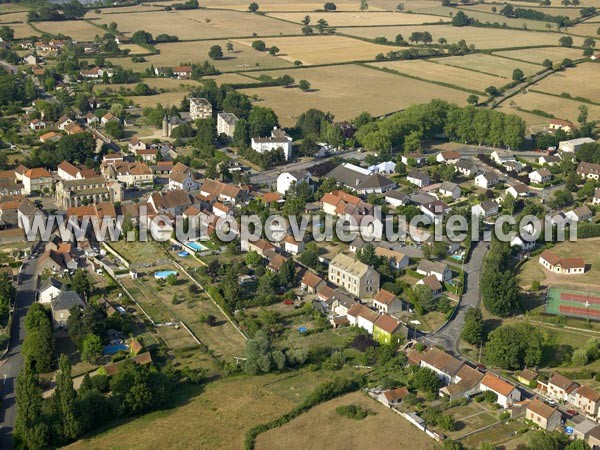 Photo aérienne de Palinges