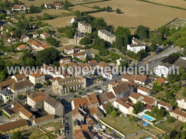 Photo aérienne de Palinges