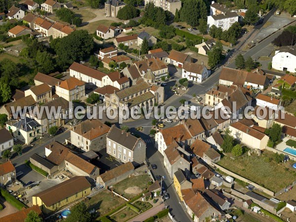 Photo aérienne de Palinges