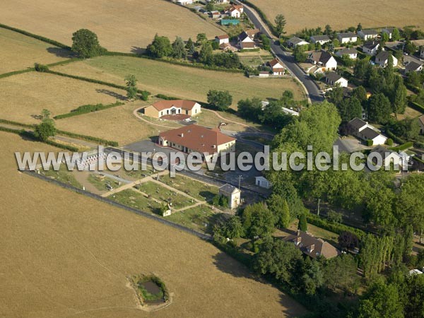 Photo aérienne de Palinges