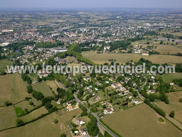 Photo aérienne de Paray-le-Monial