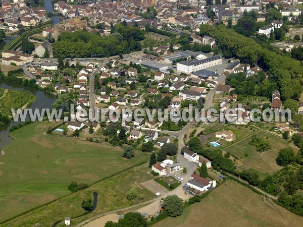 Photo aérienne de Paray-le-Monial