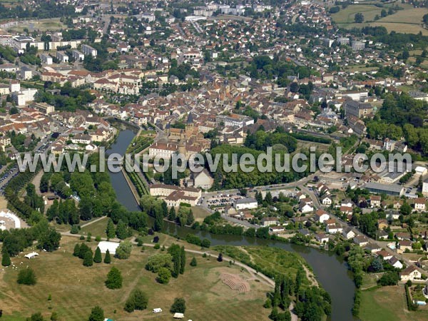 Photo aérienne de Paray-le-Monial