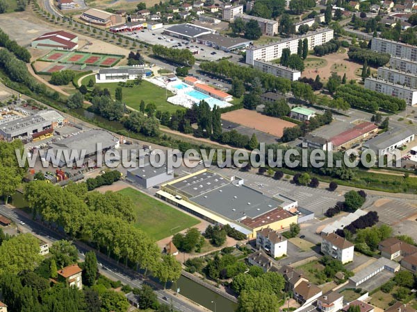 Photo aérienne de Paray-le-Monial