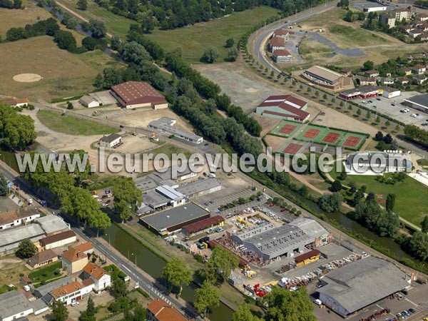 Photo aérienne de Paray-le-Monial