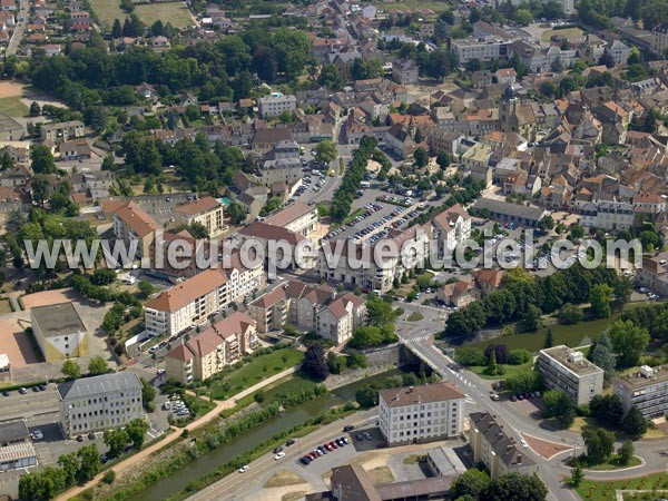 Photo aérienne de Paray-le-Monial