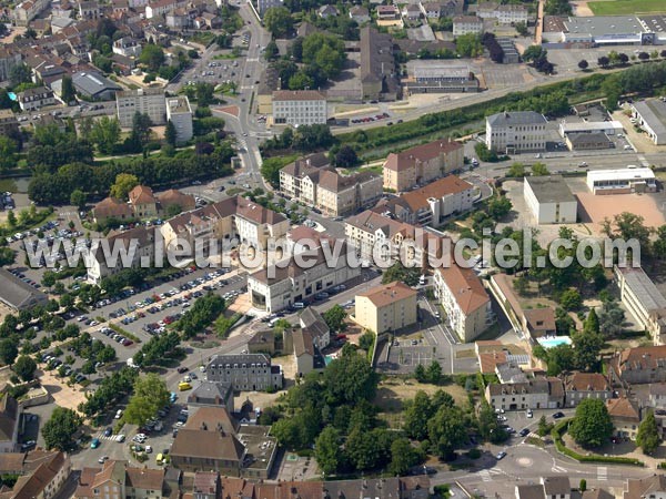 Photo aérienne de Paray-le-Monial