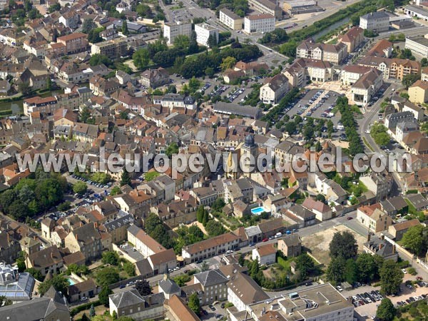 Photo aérienne de Paray-le-Monial