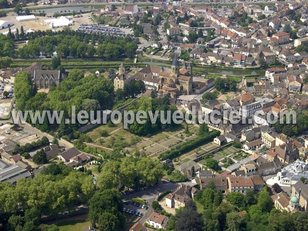 Photo aérienne de Paray-le-Monial